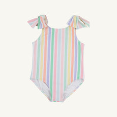 Edisto Beach Bathing Suit - Southampton Stripe
