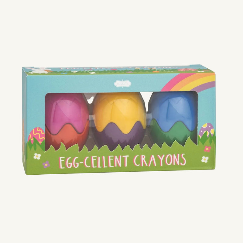 Girls Egg Shaped Crayon Set - Mud Pie