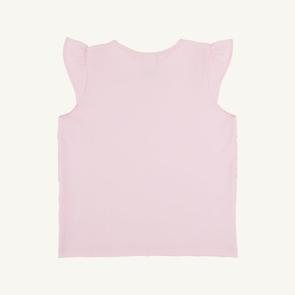 Ellie's Eyelet Top - Palm Beach Pink