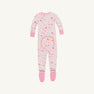 Fallon Footie Pajamas - Ice Cream Daydream (Strawberry Pink)