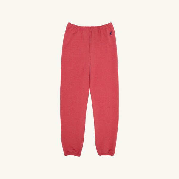 Gates Sweeney Sweatpants - Richmond Red Heathered with Nantucket Navy Stork