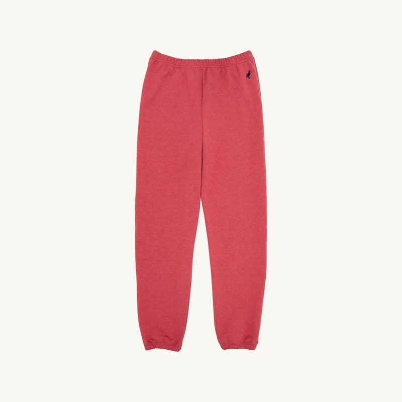 Gates Sweeney Sweatpants - Richmond Red Heathered with Nantucket Navy Stork