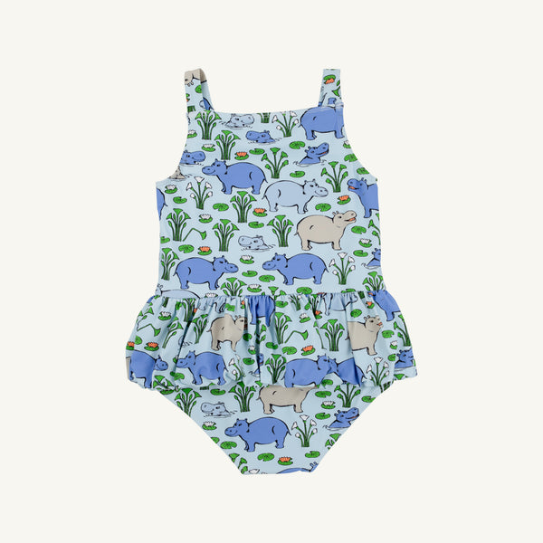 Grace Bay Bathing Suit - Bal Harbour Hippo (Beale Street Blue)
