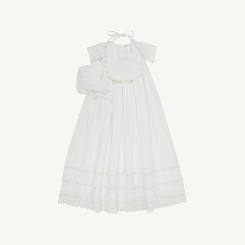 Grandccasion™ Blessed Christening Gown Set - Worth Avenue White
