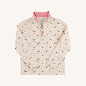 Embroidery result for: Hayword Half-Zip - Carolina Hunt Club with Nantucket Red