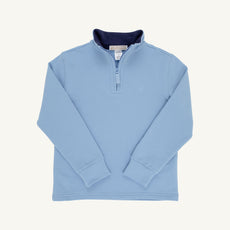 Hayword Half Zip - Barrington Blue