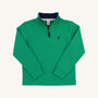 Hayword Half-Zip - Kiawah Kelly Green with Nantucket Navy Stork