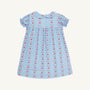 Holly Day Dress - First Day Flowers with Worth Avenue White