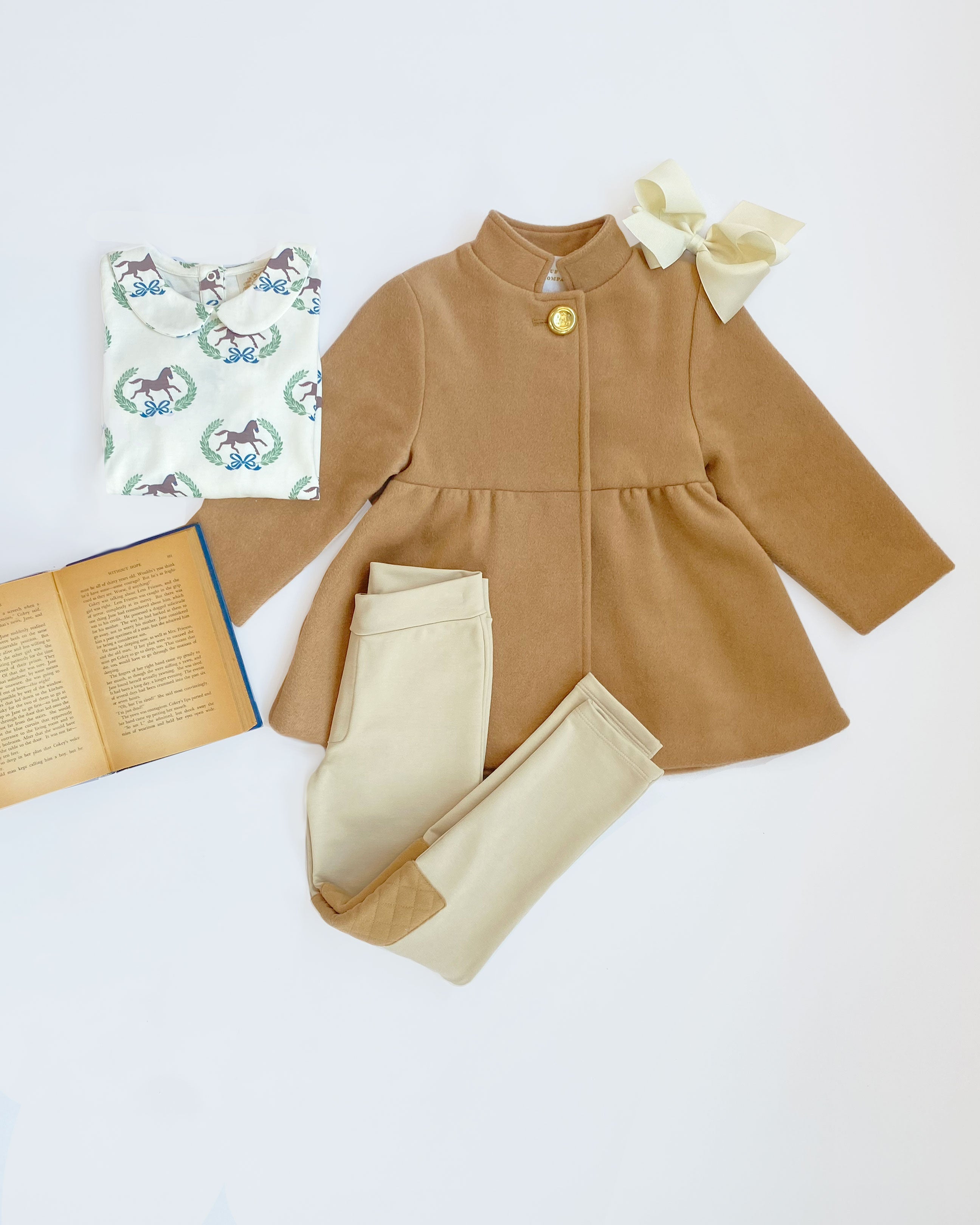 caramel/ベビーコート FELIX BABY COAT／BERRY BROWN | CARAMEL