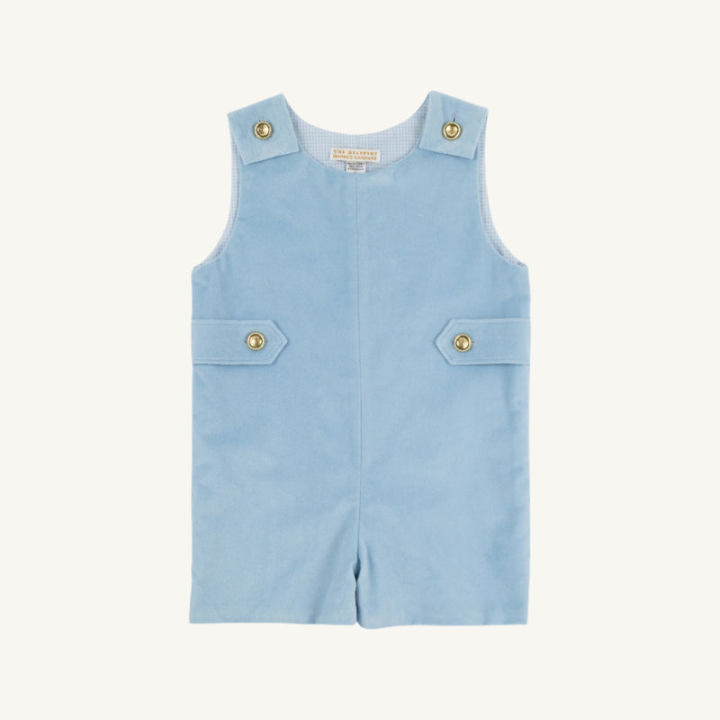 Jack Keene Jon Jon (Velveteen) - Barrington Blue with Barrington Blue Mini Windowpane