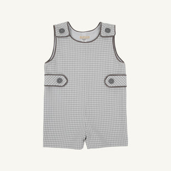 Embroidery result for: Jack Keene Jon Jon - Grantley Gray Houndstooth with Grantley Gray