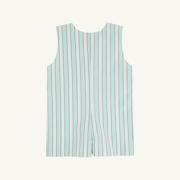 Jack Keene Jon Jon - Tally Rd. Ticking Stripe with Worth Avenue White