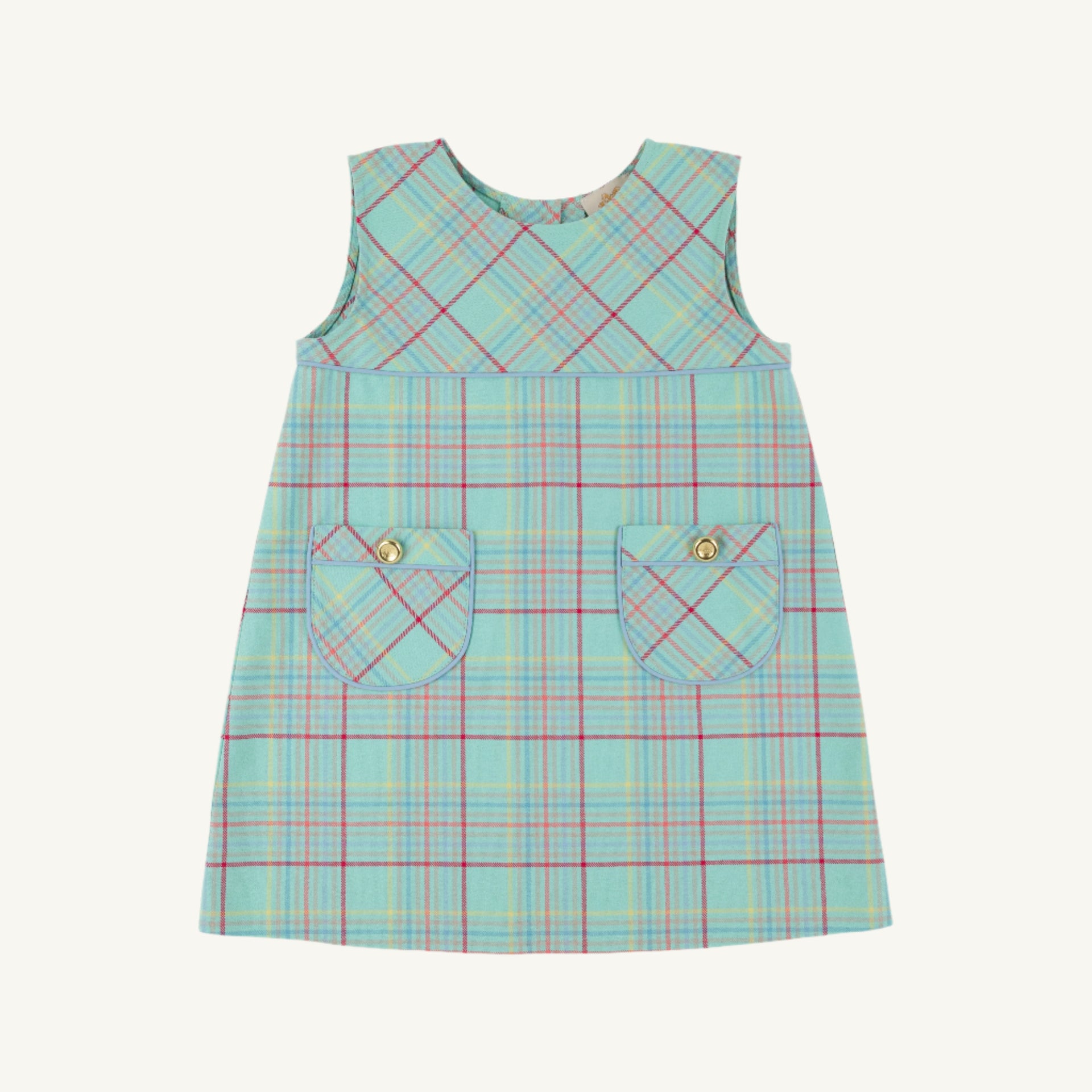 Jill Jumper Woodley Park Plaid with Barrington Blue