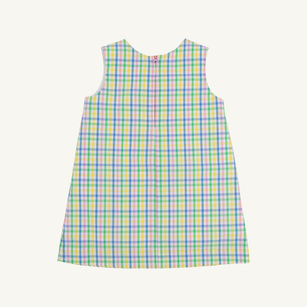 Jilly Jumper - Primland Plaid with Hamptons Hot Pink