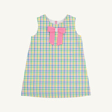 Jilly Jumper - Primland Plaid with Hamptons Hot Pink