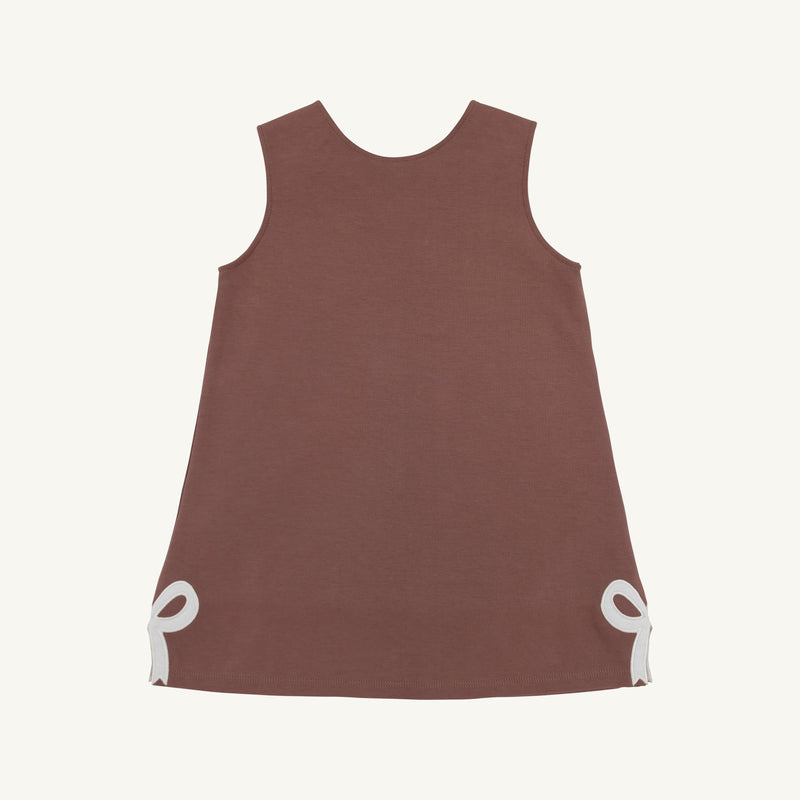 Juliet Jumper - Gray Bay Brown with Palmetto Pearl Bows