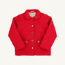 Kendall Quilted Coat - Richmond Red Bows with Richmond Red Micro Dot