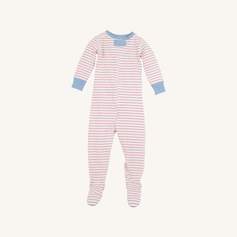 Knox's Night Night - Nantucket Red Stripe with Barrington Blue