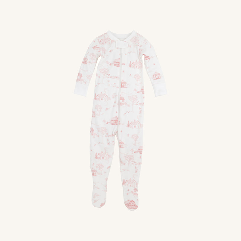 Knox's Night Night - York Town Toile with Worth Avenue White