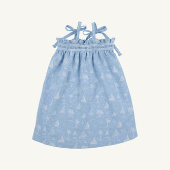 Embroidery result for: Lainey's Little Dress - Bay Side Boats