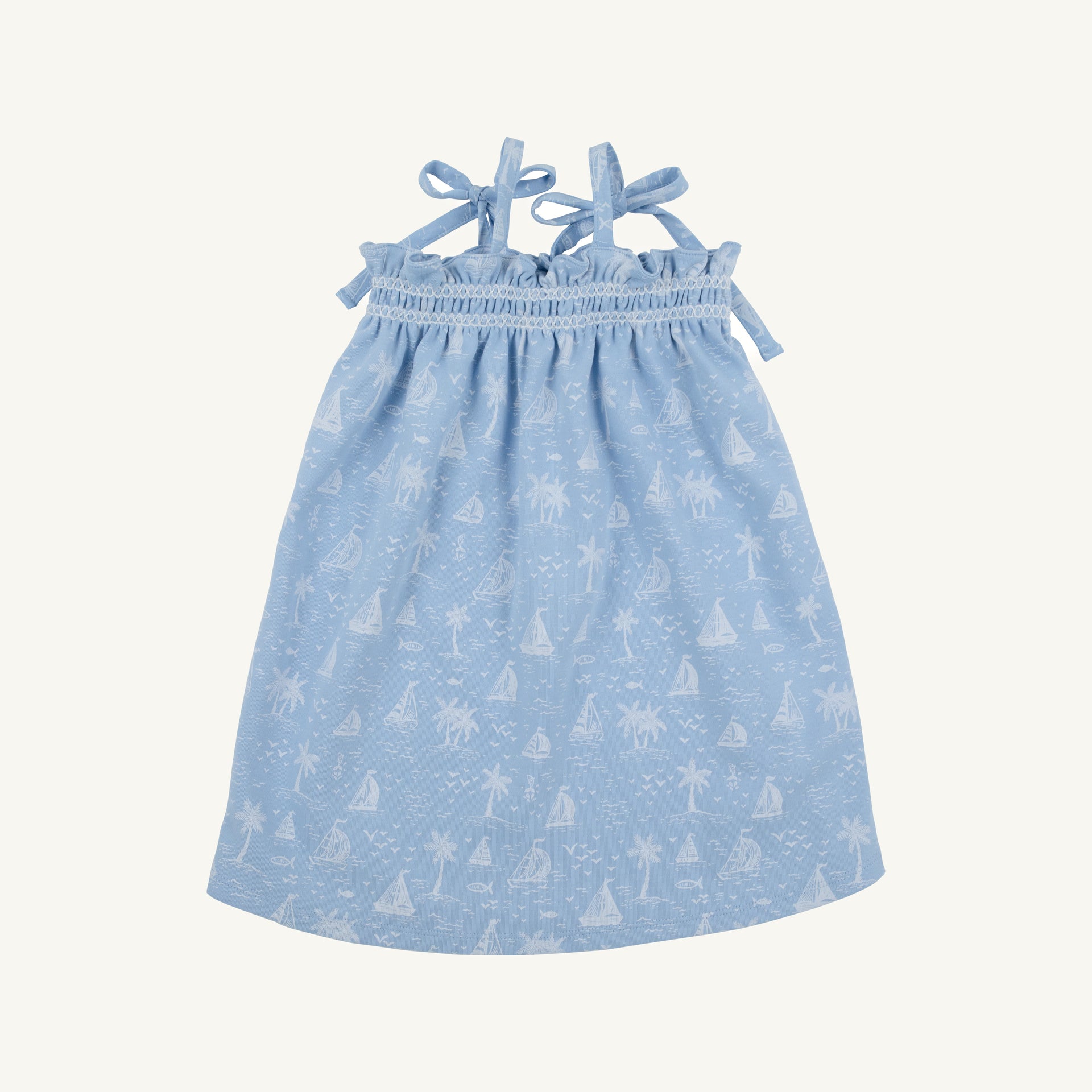 blue dress for baby girl Mya Dress - Bay Blue main image 0