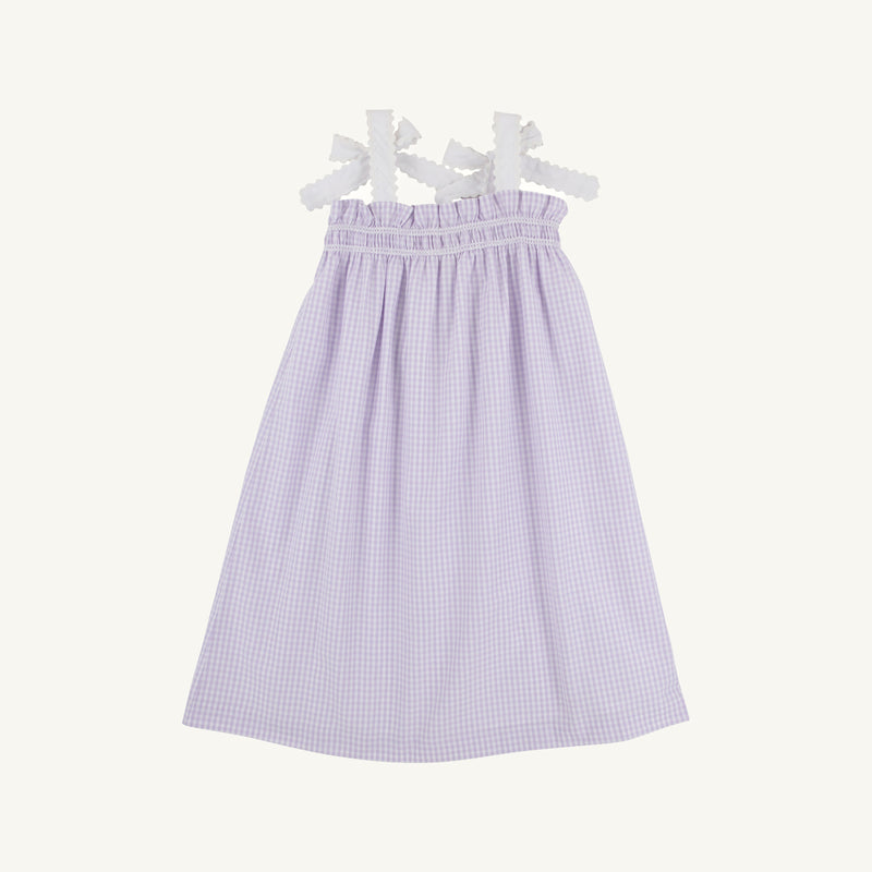 Lainey's Little Dress - Lauderdale Lavender Gingham