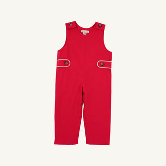 Embroidery result for: Lawson Longall - Richmond Red with Osprey Oatmeal