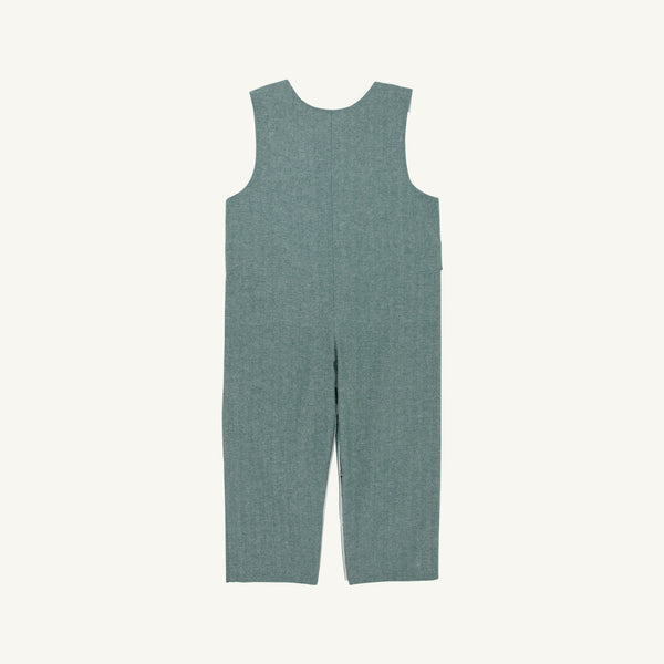 Lawson Longall - Grier Green Herringbone with Chelsea Chocolate