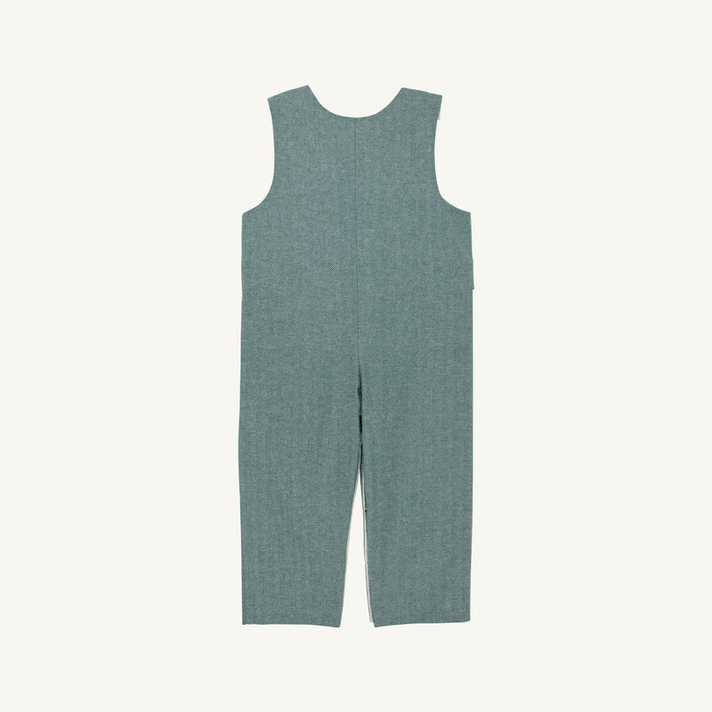 Lawson Longall - Grier Green Herringbone with Chelsea Chocolate