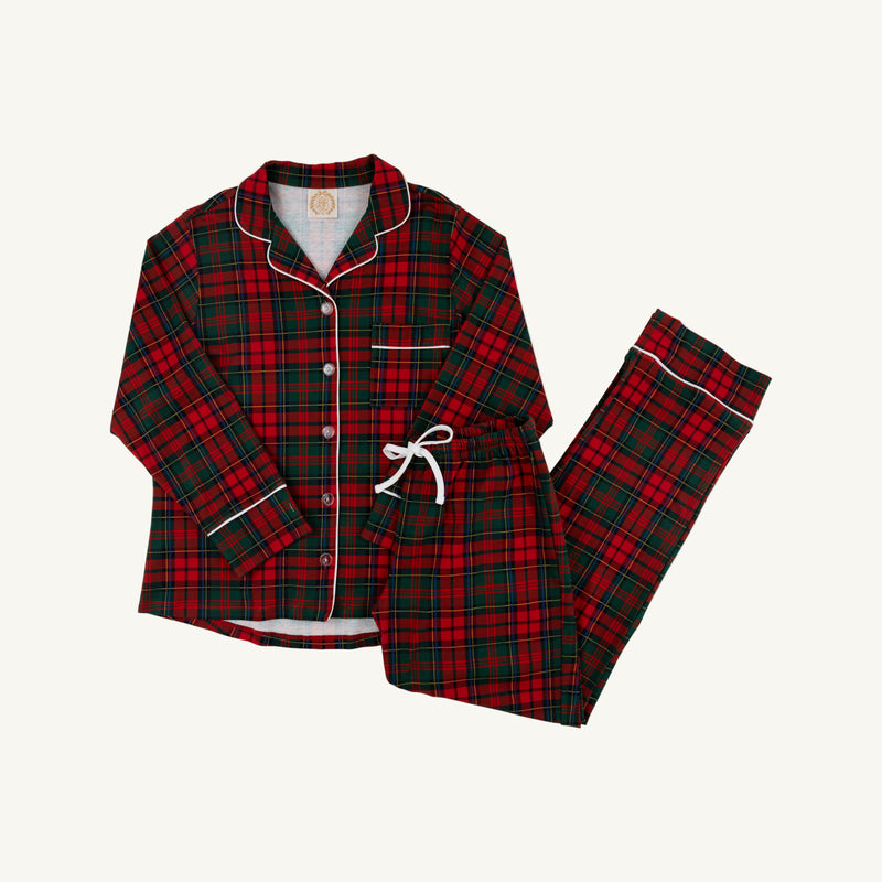 Let Me Lounge Set (Women) - Paces Mill Plaid with Worth Avenue White