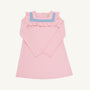Long Sleeve Darla Dress - Sandpearl Pink & Barrington Blue