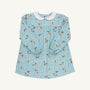 Long Sleeve Maerin Fitz Frock - Fine Weather For Ducks with Worth Avenue White