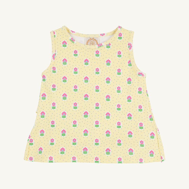 Love You Back Top - Fairway Floral