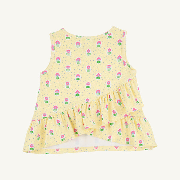 Love You Back Top - Fairway Floral