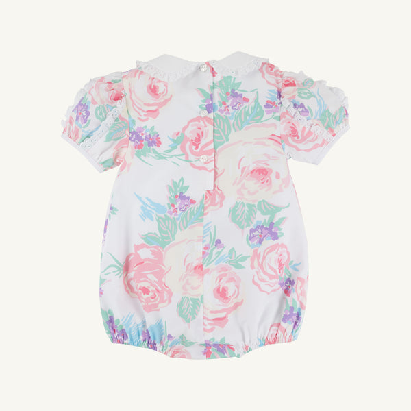 Mary Baker Bubble - Princess Grace Rose (Pink) with Worth Avenue White