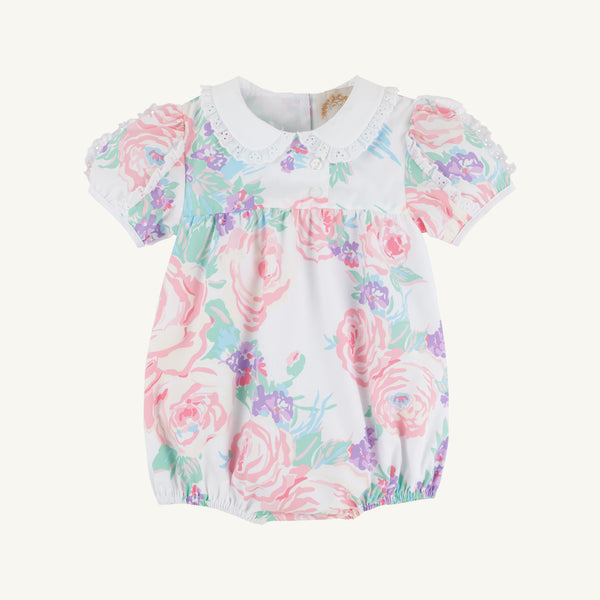 Mary Baker Bubble - Princess Grace Rose (Pink) with Worth Avenue White