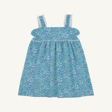Millie Day Dress - Fitzroy Floral with Worth Avenue White