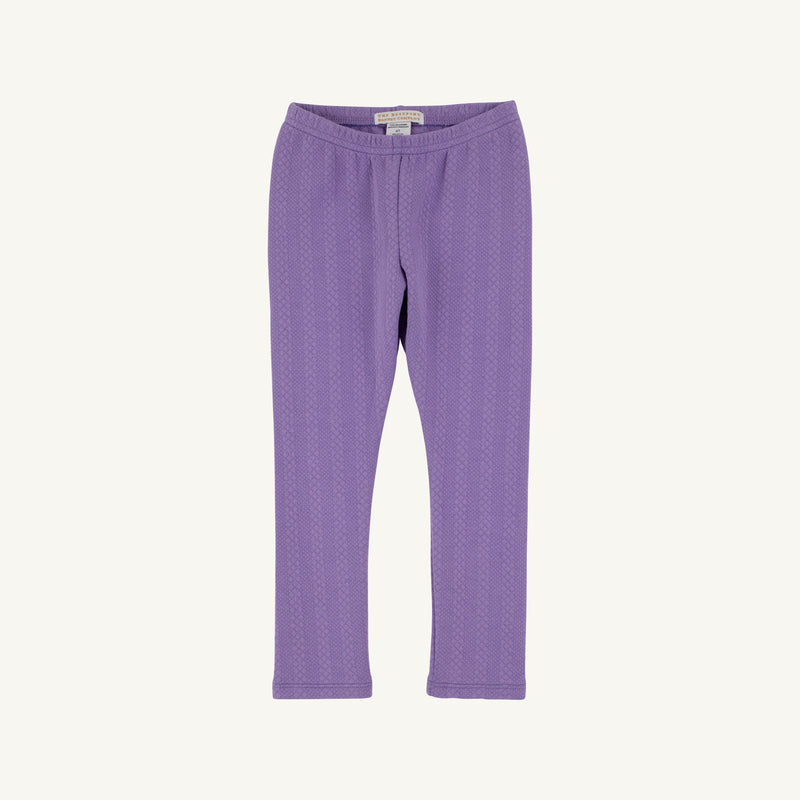 Mitzy Sue Slacks (Quilted) - Palisades Purple