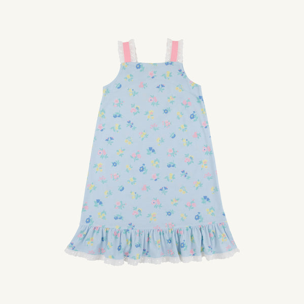 Nora's Nightgown - Little London Flowers with Worth Avenue White