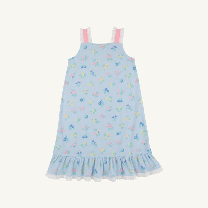 Nora's Nightgown - Little London Flowers with Worth Avenue White