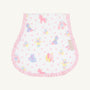 Oopsie Daisy Burp Cloth - Cuddle up Cutie (Palm Beach Pink) with Palm Beach Pink