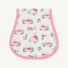 Oopsie Daisy Burp Cloth - Pink Picnic Pack with Hamptons Hot Pink
