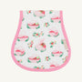 Oopsie Daisy Burp Cloth - Pink Picnic Pack with Hamptons Hot Pink