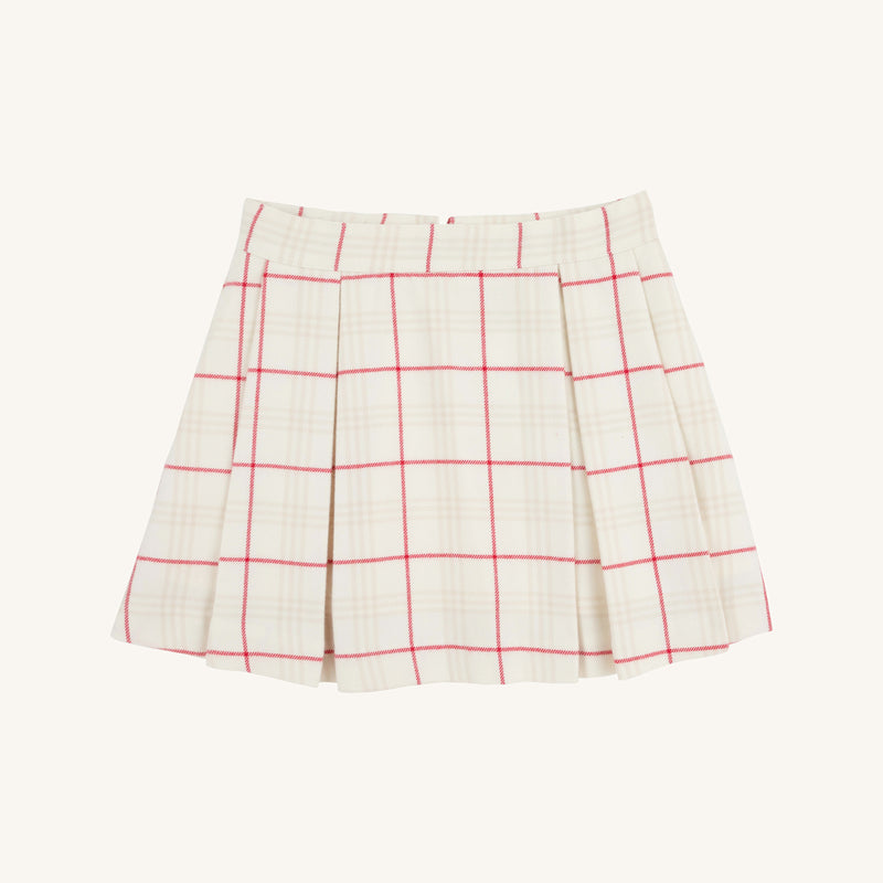 Parson Pleated Skirt - Oak Park Plaid