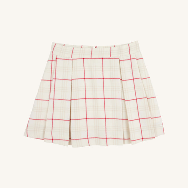 Parson Pleated Skirt Oak Park Plaid