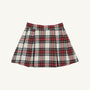Parson Pleated Skirt - Charlie Place Plaid