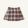 Parson Pleated Skirt - Charlie Place Plaid