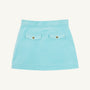 Perrin Pocket Skirt - Edisto Egg Blue Velveteen