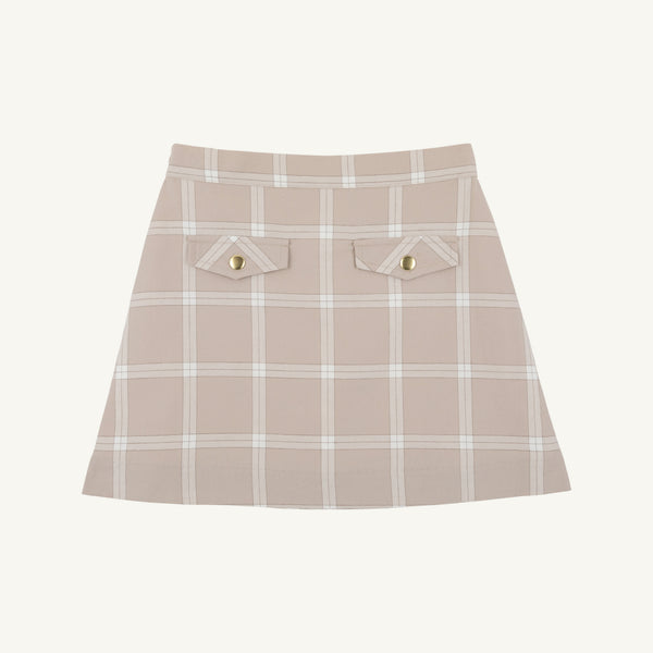 Perrin Pocket Skirt - Thompson Park Plaid