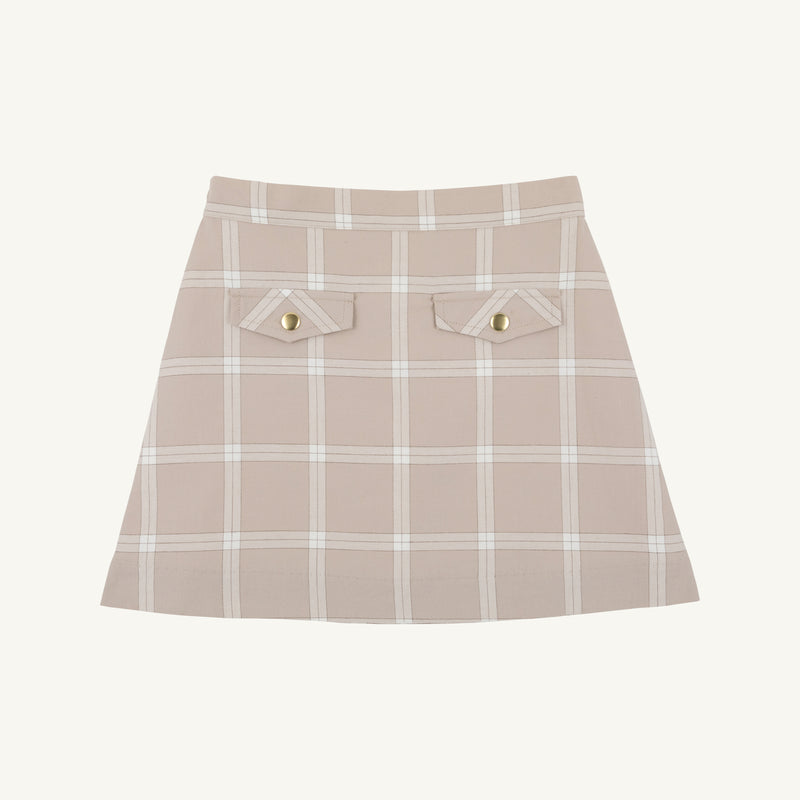 Perrin Pocket Skirt - Thompson Park Plaid